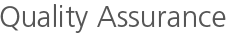 Quality Assurance